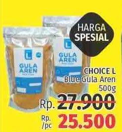 Promo Harga CHOICE L BLUE Gula Aren 500 gr - LotteMart
