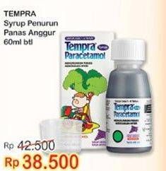 Promo Harga TEMPRA Syrup Paracetamol Anggur 60 ml - Indomaret
