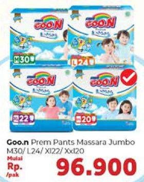 Promo Harga Goon Premium Pants Massara Sara Jumbo L24, M30, XL22, XXL20 20 pcs - Carrefour