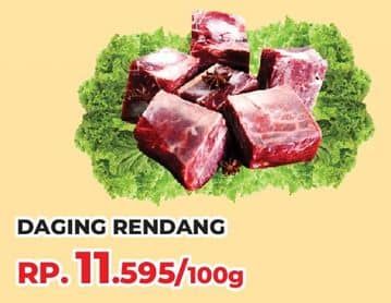 Promo Harga Daging Rendang Sapi per 100 gr - Yogya