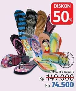 Promo Harga YAKSOK Sandal  - LotteMart