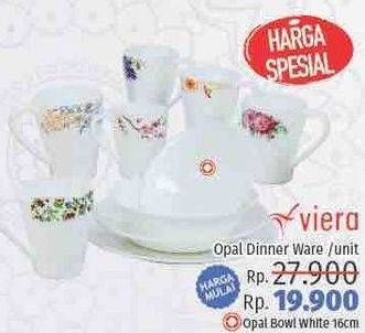 Promo Harga VIERA Opal Dinner Ware  - LotteMart