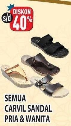Promo Harga CARVIL Sandal/Sandal Pria  - Hypermart