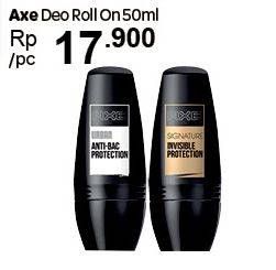 Promo Harga AXE Deo Roll On 50 ml - Carrefour