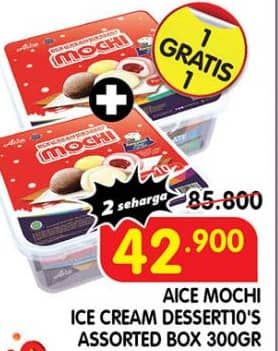 Promo Harga Aice Mochi Assorted 10 pcs - Superindo