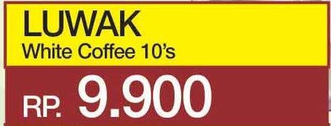 Promo Harga Luwak White Koffie per 10 sachet - Yogya