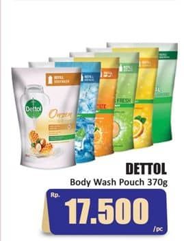 Promo Harga Dettol Body Wash 370 ml - Hari Hari