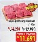 Promo Harga Daging Rendang Sapi Premium per 100 gr - Hypermart