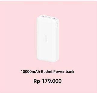 Promo Harga Xiaomi Redmi Power Bank  - Erafone