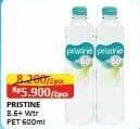 Promo Harga Pristine 8 Air Mineral 600 ml - Alfamart