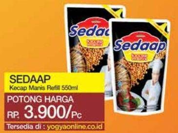 Promo Harga SEDAAP Kecap Manis 550 ml - Yogya