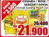 Promo Harga Cemara / Rose Brand / Sedaap / Sovia Minyak Goreng 2liter  - Giant