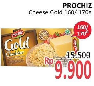 Promo Harga PROCHIZ Gold Cheddar 170 gr - Alfamidi