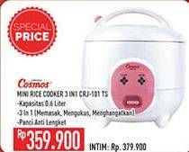 Promo Harga COSMOS CRJ 101 | Rice Cooker TS  - Hypermart