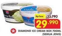 Promo Harga DIAMOND Ice Cream All Variants 700 ml - Superindo