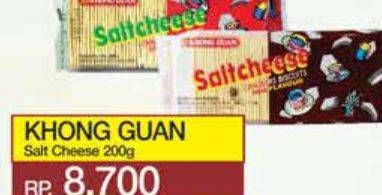 Promo Harga Khong Guan Saltcheese Regular 200 gr - Yogya