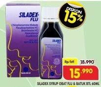 Promo Harga Siladex sirup batuk & Flu 60 ml - Superindo