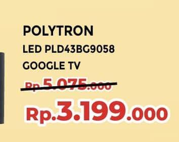 Promo Harga Polytron PLD43BG9058  - Yogya