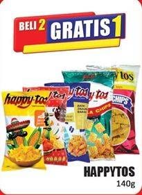 Promo Harga Happy Tos Tortilla Chips 140 gr - Hari Hari