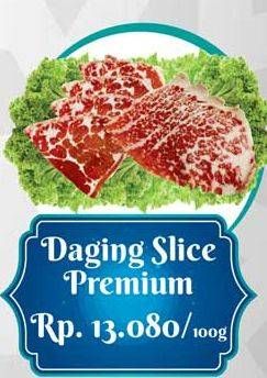 Promo Harga Daging Sapi Slice per 100 gr - Yogya