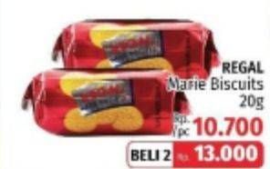 Promo Harga REGAL Marie per 2 pouch 250 gr - LotteMart