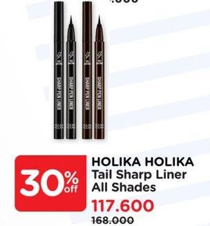 Promo Harga HOLIKA HOLIKA Tail Lasting Sharp Pen Liner All Variants  - Watsons