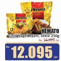 Promo Harga Hemato Gold Nugget Stikie, Ayam 250 gr - Hari Hari