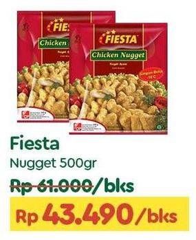 Promo Harga Fiesta Naget Chicken Nugget 500 gr - TIP TOP