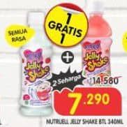 Promo Harga Nutrijell Jelly Shake All Variants 340 ml - Superindo