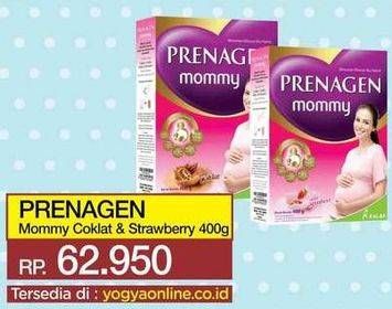 Promo Harga PRENAGEN Mommy Cokelat, Stroberi 400 gr - Yogya