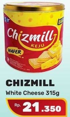 Promo Harga CHIZMILL Wafer White Cheese 300 gr - Yogya