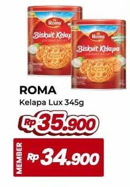 Promo Harga Roma Biskuit Kelapa 345 gr - Yogya