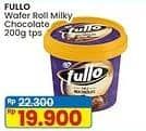 Promo Harga Fullo Wafer Roll Milk Chocolate 200 gr - Indomaret