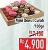 Promo Harga Assorted Mini Doughnut Curah per 100 gr - Hypermart