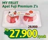 Promo Harga My Fruit Apel Fuji Premium 2 pcs - Alfamidi