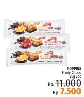 Promo Harga POPPINS Fruity Choco 25 gr - LotteMart