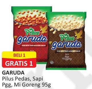 Promo Harga Garuda Snack Pilus Sapi Panggang, Mie Goreng 95 gr - Alfamart