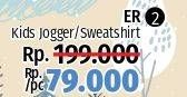 Promo Harga ER Kids Sweat Shirt/ER Kids Jogger Baby  - LotteMart