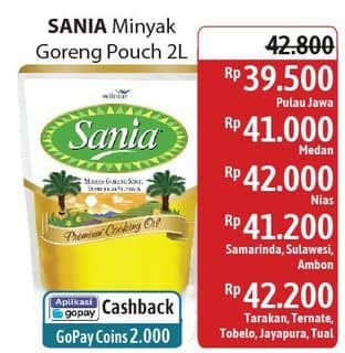 Promo Harga Sania Minyak Goreng 2000 ml - Alfamidi