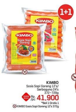 Promo Harga Kimbo Sosis Sapi Goreng/Serbaguna  - LotteMart