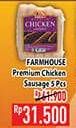 Promo Harga FARMHOUSE Premium Chicken Sausage 360 gr - Hypermart