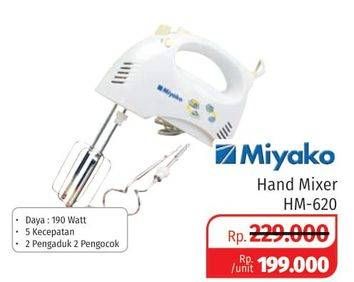 Promo Harga MIYAKO HM-620 Hand Mixer  - Lotte Grosir