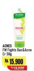 Promo Harga Acnes Facial Wash Fights Bacteria Acne Care 50 gr - Alfamart
