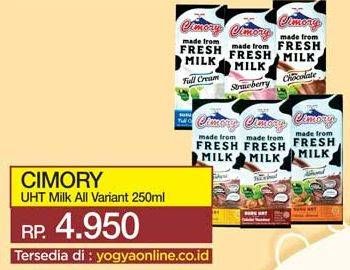 Promo Harga CIMORY Fresh Milk All Variants 250 ml - Yogya