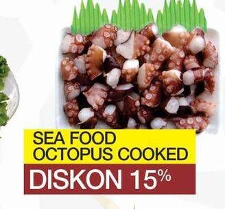 Promo Harga Sea Food  Octopus Cooked  - Yogya