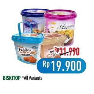 Promo Harga Biskitop Biskuit All Variants 350 gr - Hypermart