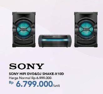 Promo Harga Sony Shake X10D  - Carrefour