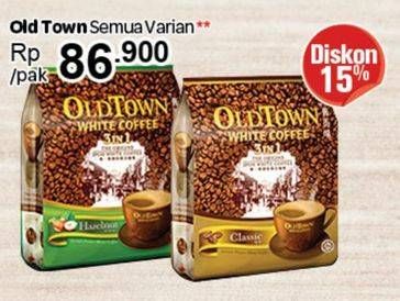 Promo Harga Old Town White Coffee All Variants  - Carrefour