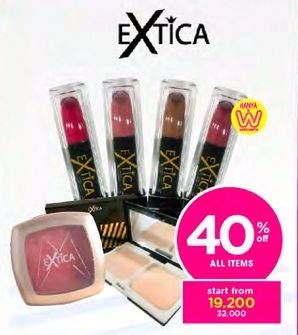 Promo Harga EXTICA Cosmetics  - Watsons