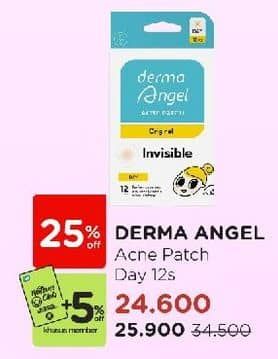 Promo Harga Derma Angel Acne Day 12 pcs - Watsons